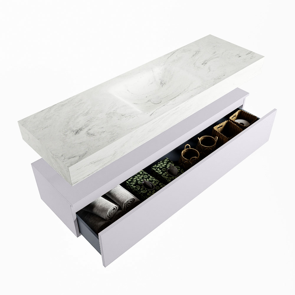 MONDIAZ ALAN-DLUX 150cm mueble de baño Cale 1 cajón. Lavabo CLOUD Centro sin orificios color Opalo. 6 MONDIAZ ALAN-DLUX 150cm mueble de baño Cale 1 cajón. Lavabo CLOUD Centro sin orificios color Opalo. - Imagen 6