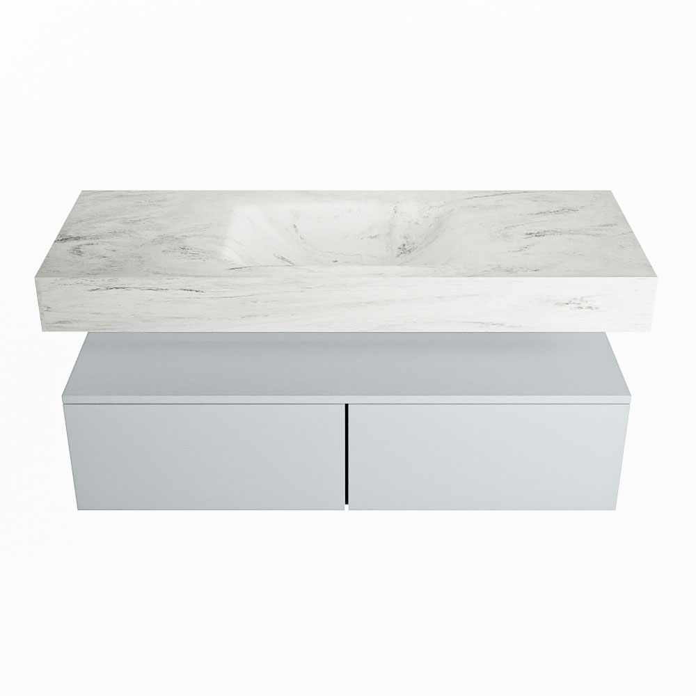 MONDIAZ ALAN-DLUX 120cm mueble de baño Clay 2 cajones. Lavabo CLOUD Centro 1 orificio color Opalo. 4 MONDIAZ ALAN-DLUX 120cm mueble de baño Clay 2 cajones. Lavabo CLOUD Centro 1 orificio color Opalo. - Imagen 4