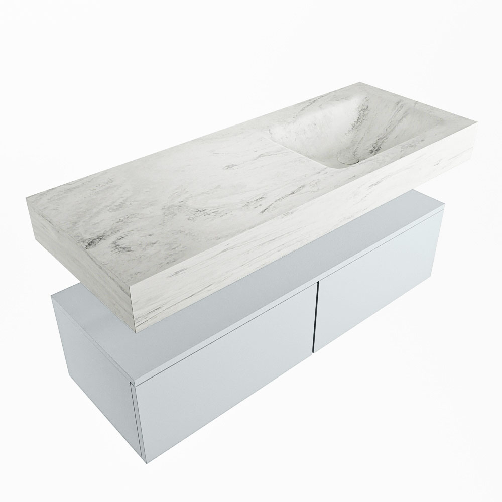 MONDIAZ ALAN-DLUX 120cm mueble de baño Clay 2 cajones. Lavabo CLOUD Derecho 1 orificio color Opalo. 5 MONDIAZ ALAN-DLUX 120cm mueble de baño Clay 2 cajones. Lavabo CLOUD Derecho 1 orificio color Opalo. - Imagen 5