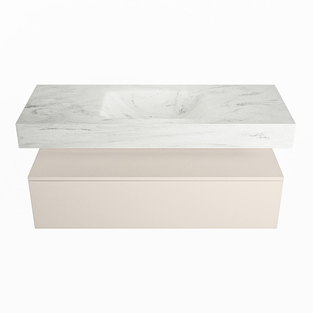 MONDIAZ ALAN-DLUX 120cm mueble de baño Linen 1 cajón. Lavabo CLOUD Centro 1 orificio color Opalo. 4 MONDIAZ ALAN-DLUX 120cm mueble de baño Linen 1 cajón. Lavabo CLOUD Centro 1 orificio color Opalo. - Imagen 4