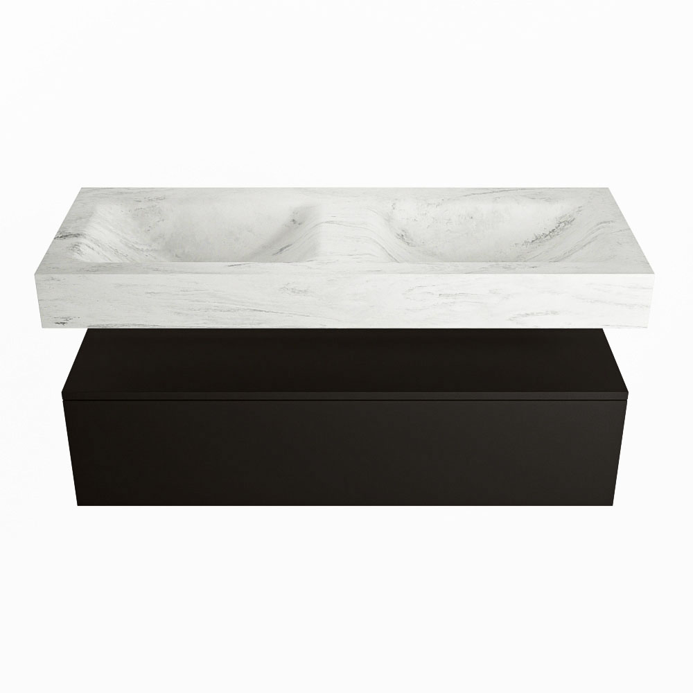 MONDIAZ ALAN-DLUX 120cm mueble de baño Urban 1 cajón. Lavabo CLOUD Doble 2 orificios color Opalo. 4 MONDIAZ ALAN-DLUX 120cm mueble de baño Urban 1 cajón. Lavabo CLOUD Doble 2 orificios color Opalo. - Imagen 4
