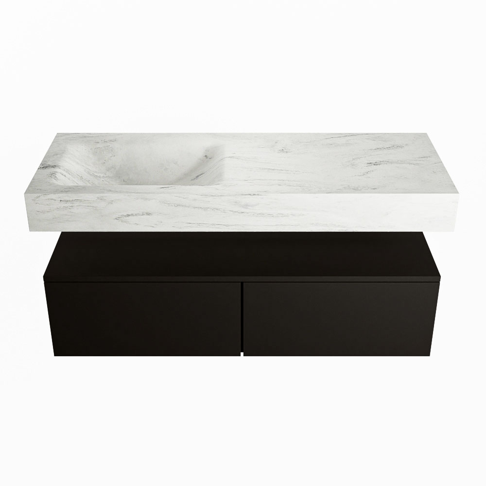 MONDIAZ ALAN-DLUX 120cm mueble de baño Urban 2 cajones. Lavabo CLOUD Izquierda sin orificios color Opalo. 4 MONDIAZ ALAN-DLUX 120cm mueble de baño Urban 2 cajones. Lavabo CLOUD Izquierda sin orificios color Opalo. - Imagen 4