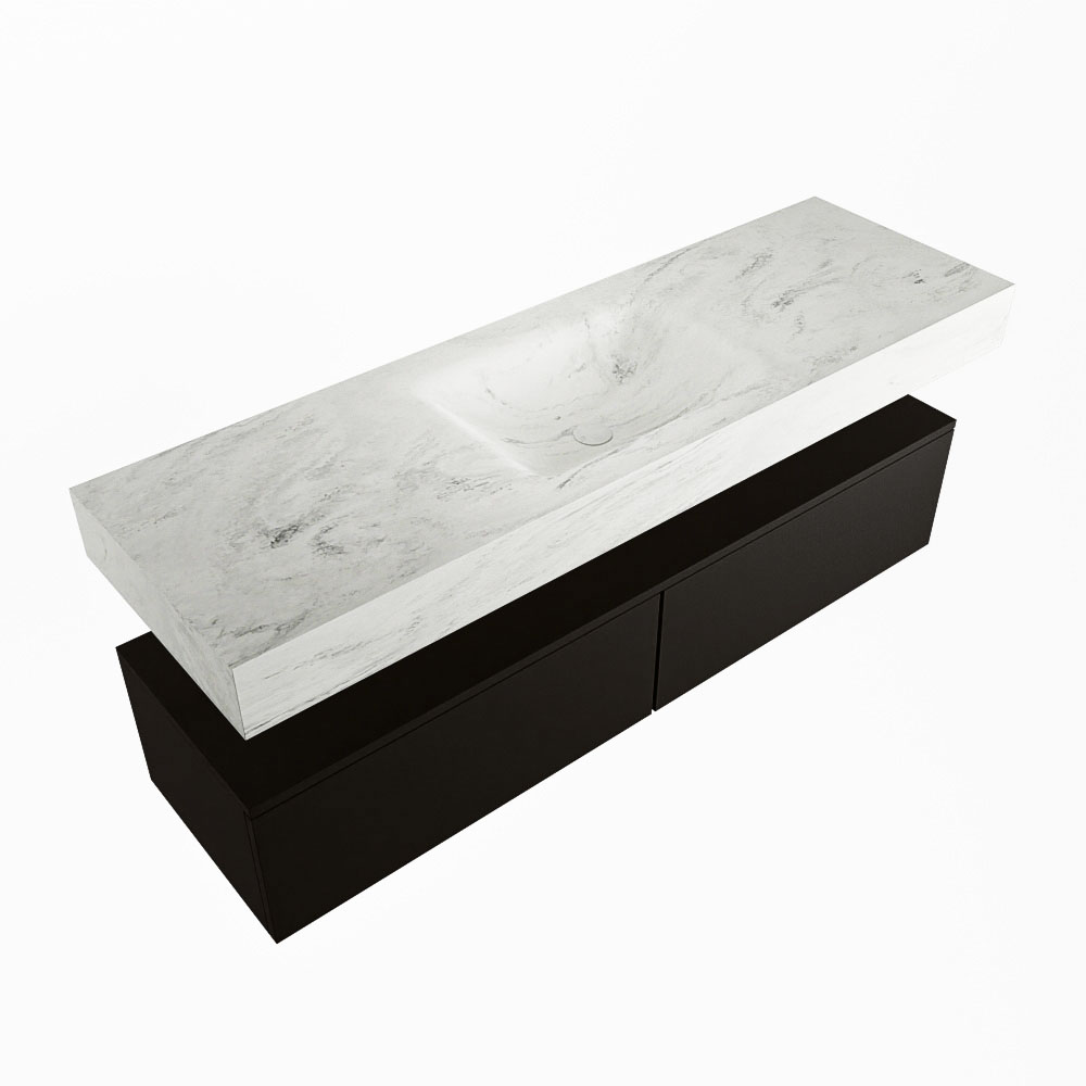 MONDIAZ ALAN-DLUX 150cm mueble de baño Urban 2 cajones. Lavabo CLOUD Centro sin orificios color Opalo. 5 MONDIAZ ALAN-DLUX 150cm mueble de baño Urban 2 cajones. Lavabo CLOUD Centro sin orificios color Opalo. - Imagen 5
