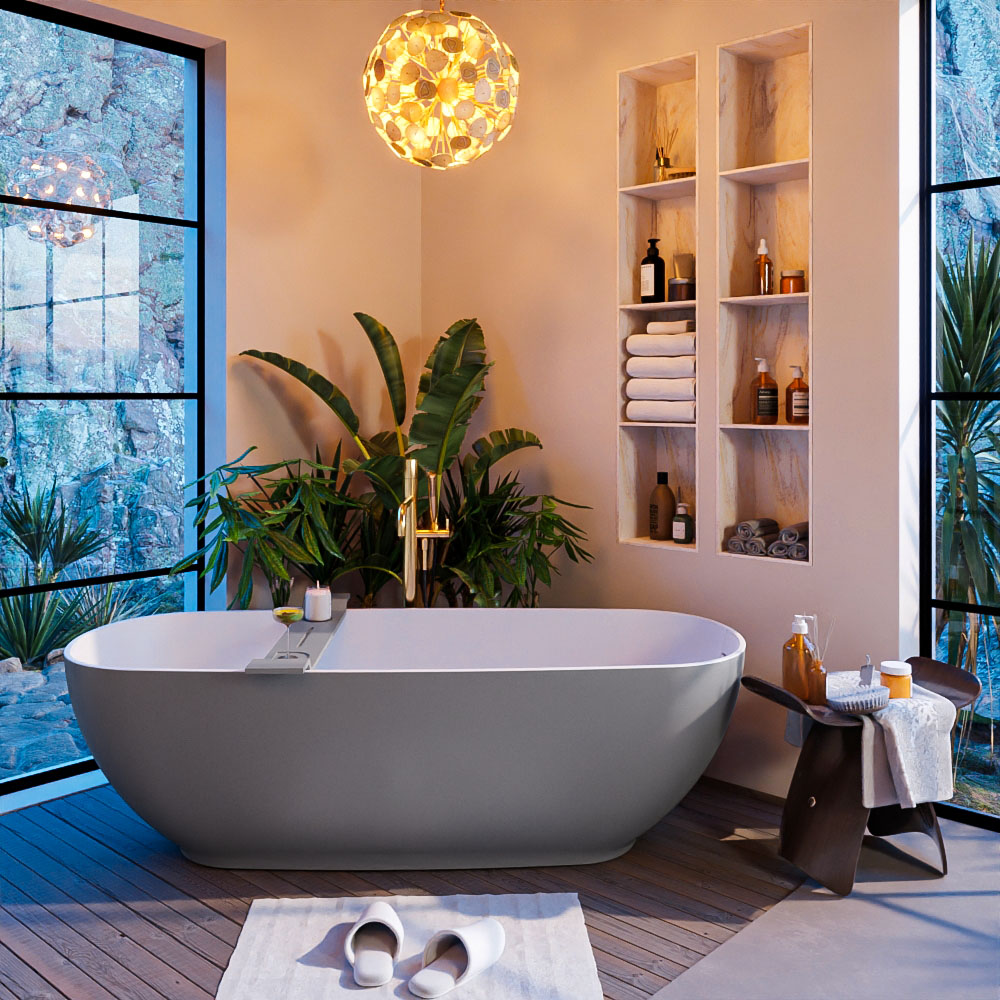 MONDIAZ ALAN-DLUX 130cm mueble de baño Plata 1 cajón. Lavabo CLOUD Doble sin orificios color Ostra. 7 MONDIAZ ALAN-DLUX 130cm mueble de baño Plata 1 cajón. Lavabo CLOUD Doble sin orificios color Ostra. - Imagen 7