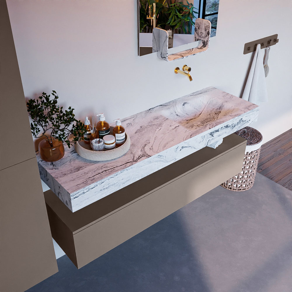 MONDIAZ ALAN-DLUX 150cm mueble de baño Smoke 1 cajón. Lavabo CLOUD Derecho sin orificios color Glace. 1 MONDIAZ ALAN-DLUX 150cm mueble de baño Smoke 1 cajón. Lavabo CLOUD Derecho sin orificios color Glace.