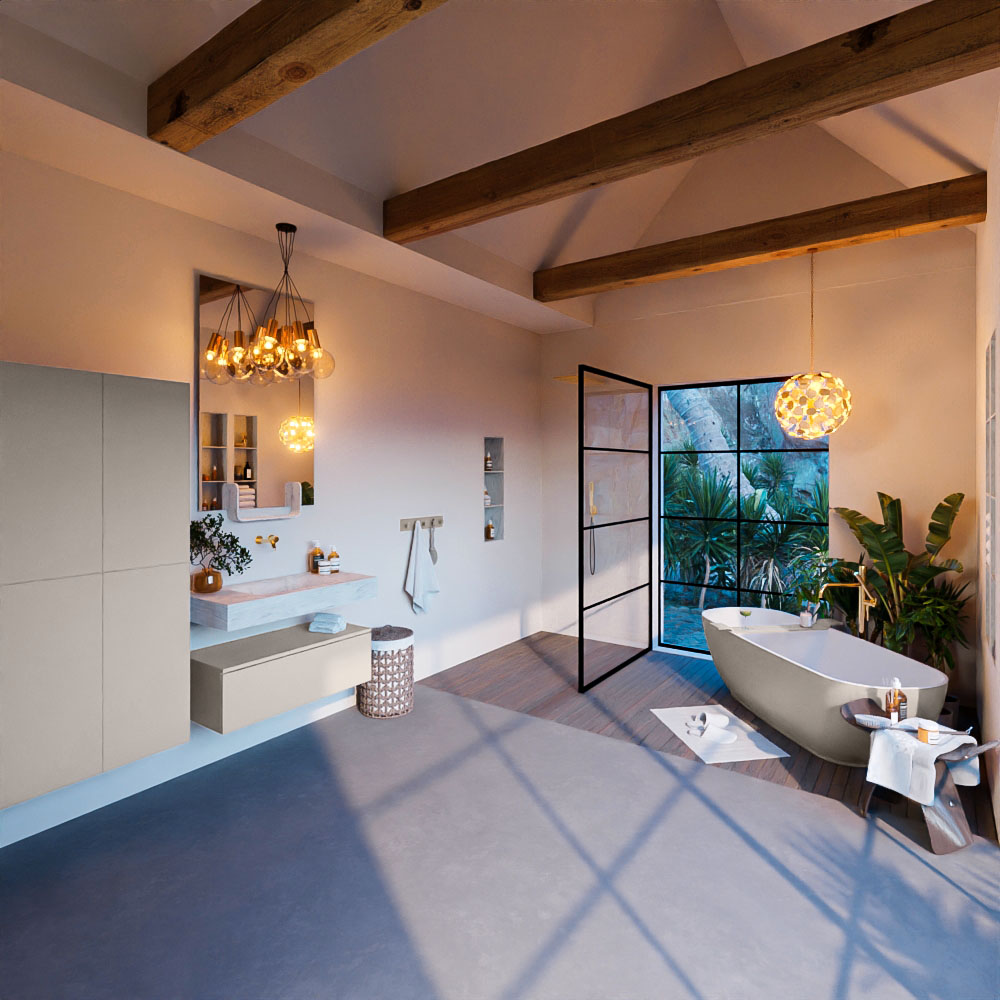 MONDIAZ ALAN-DLUX 90cm mueble de baño Linen 1 cajón. Lavabo CLOUD Centro sin orificios color Opalo. 3 MONDIAZ ALAN-DLUX 90cm mueble de baño Linen 1 cajón. Lavabo CLOUD Centro sin orificios color Opalo. - Imagen 3