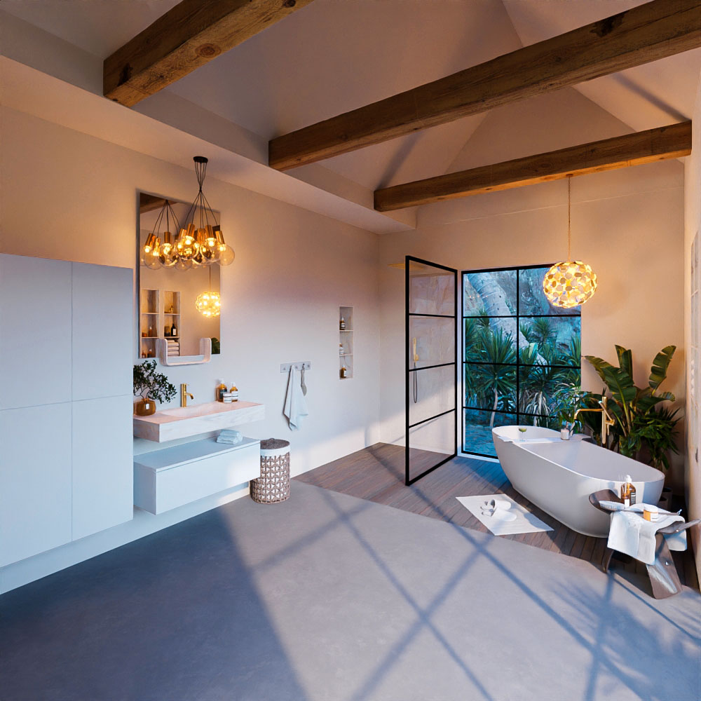 MONDIAZ ALAN-DLUX 90cm mueble de baño Talc 1 cajón. Lavabo CLOUD Centro 1 orificio color Ostra. 3 MONDIAZ ALAN-DLUX 90cm mueble de baño Talc 1 cajón. Lavabo CLOUD Centro 1 orificio color Ostra. - Imagen 3
