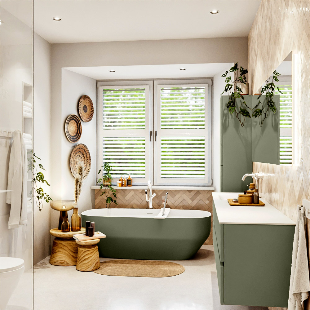 MONDIAZ VICA 190cm mueble de baño Army 4 cajones. Lavabo CLOUD Izquierda 1 orificio, color Talc. 3 MONDIAZ VICA 190cm mueble de baño Army 4 cajones. Lavabo CLOUD Izquierda 1 orificio, color Talc. - Imagen 3