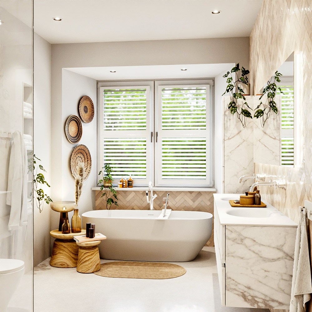 MONDIAZ VICA 190cm mueble de baño Carrara 4 cajones. Lavabo MOON Doble sin orificio, color Talc. 3 MONDIAZ VICA 190cm mueble de baño Carrara 4 cajones. Lavabo MOON Doble sin orificio, color Talc. - Imagen 3