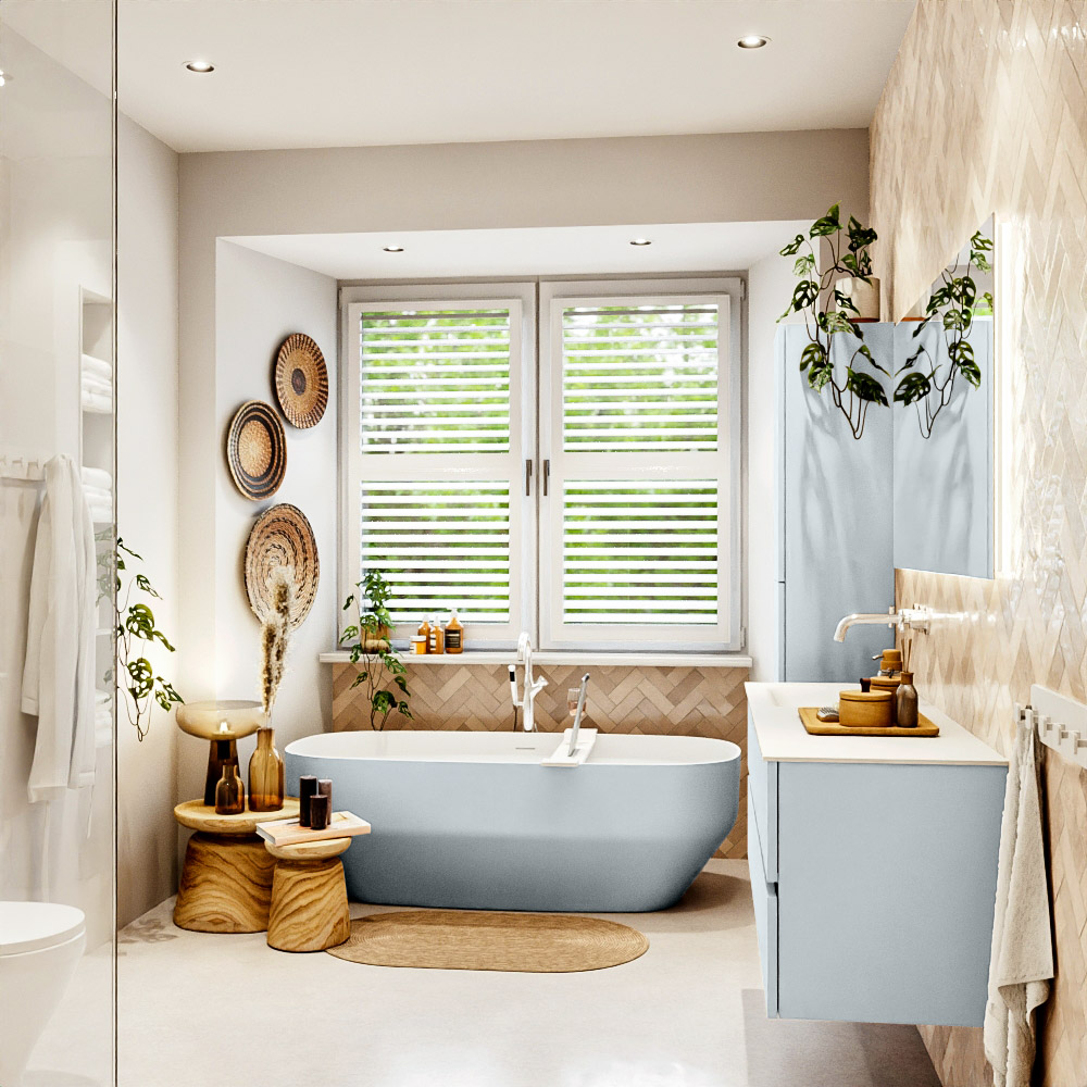 MONDIAZ VICA 140cm mueble de baño Clay 2 cajones. Lavabo CLOUD Izquierda sin orificio, color Talc. 3 MONDIAZ VICA 140cm mueble de baño Clay 2 cajones. Lavabo CLOUD Izquierda sin orificio, color Talc. - Imagen 3