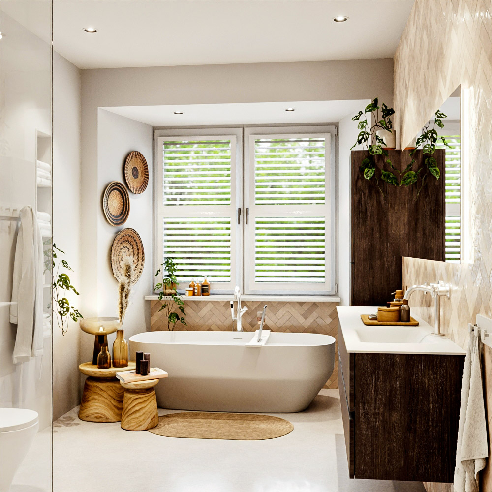 MONDIAZ VICA 180cm mueble de baño Dark Brown 4 cajones. Lavabo CLOUD Derecho 1 orificio, color Talc. 3 MONDIAZ VICA 180cm mueble de baño Dark Brown 4 cajones. Lavabo CLOUD Derecho 1 orificio, color Talc. - Imagen 3