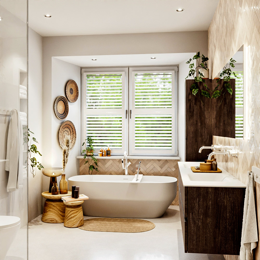 MONDIAZ VICA 180cm mueble de baño Dark Brown 4 cajones. Lavabo CLOUD Doble sin orificio, color Talc. 3 MONDIAZ VICA 180cm mueble de baño Dark Brown 4 cajones. Lavabo CLOUD Doble sin orificio, color Talc. - Imagen 3