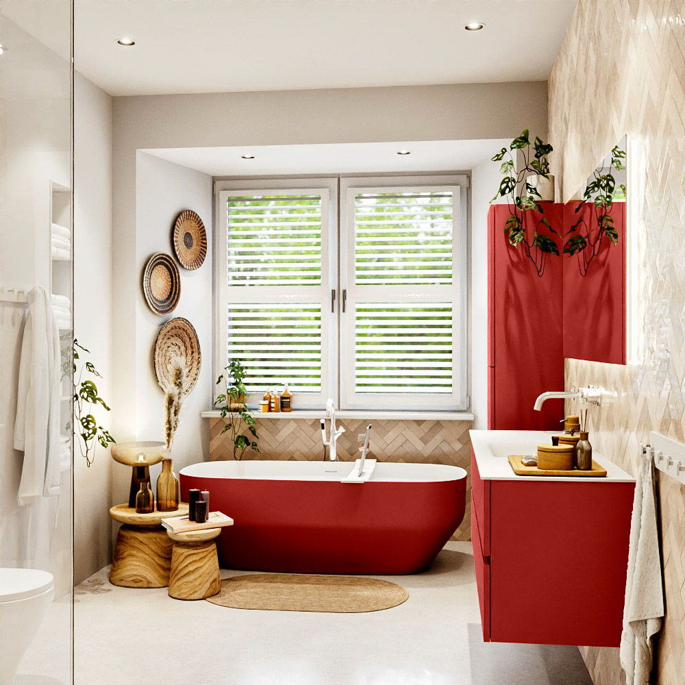 MONDIAZ VICA 140cm mueble de baño Fire 2 cajones. Lavabo CLOUD Centro sin orificio, color Talc. 3 MONDIAZ VICA 140cm mueble de baño Fire 2 cajones. Lavabo CLOUD Centro sin orificio, color Talc. - Imagen 3