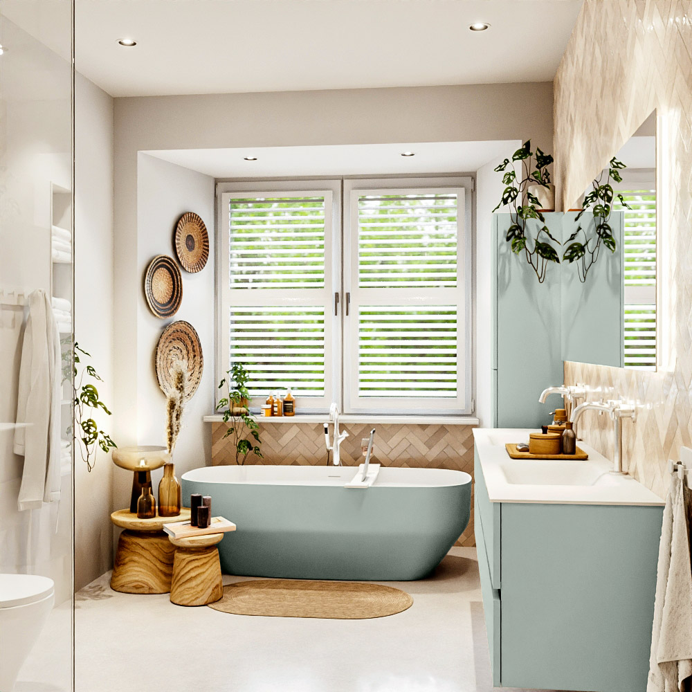 MONDIAZ VICA 200cm mueble de baño Greey 4 cajones. Lavabo CLOUD Doble 2 orificios, color Talc. 3 MONDIAZ VICA 200cm mueble de baño Greey 4 cajones. Lavabo CLOUD Doble 2 orificios, color Talc. - Imagen 3
