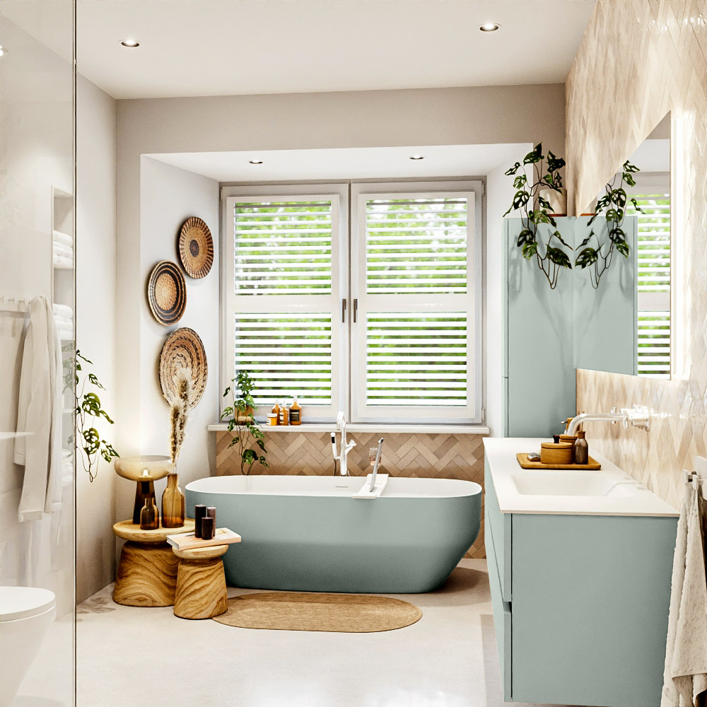 MONDIAZ VICA 200cm mueble de baño Greey 4 cajones. Lavabo CLOUD Derecho sin orificio, color Talc. 3 MONDIAZ VICA 200cm mueble de baño Greey 4 cajones. Lavabo CLOUD Derecho sin orificio, color Talc. - Imagen 3