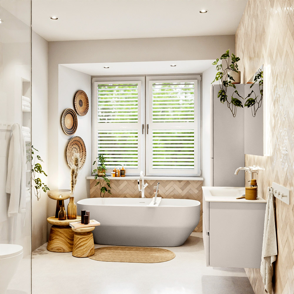 MONDIAZ VICA 100cm mueble de baño Linen 2 cajones. Lavabo CLOUD Centro 1 orificio color Talc con espejo LED. 3 MONDIAZ VICA 100cm mueble de baño Linen 2 cajones. Lavabo CLOUD Centro 1 orificio color Talc con espejo LED. - Imagen 3