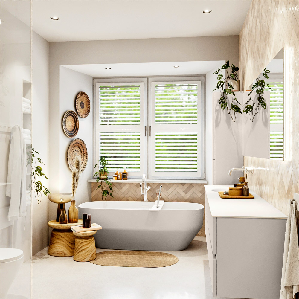 MONDIAZ VICA 200cm mueble de baño Linen 4 cajones. Lavabo MOON Izquierda sin orificio, color Talc. 3 MONDIAZ VICA 200cm mueble de baño Linen 4 cajones. Lavabo MOON Izquierda sin orificio, color Talc. - Imagen 3