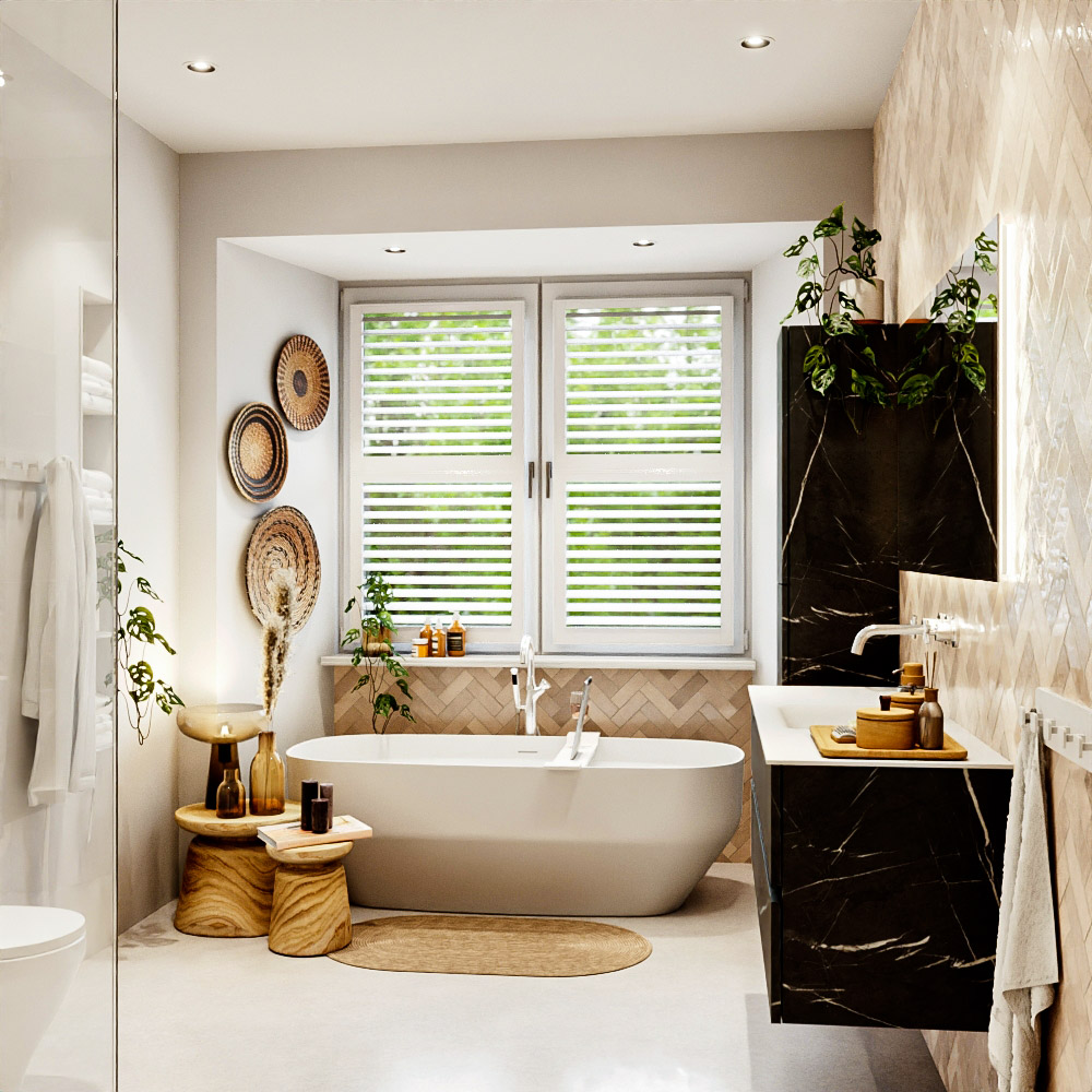 MONDIAZ VICA 140cm mueble de baño Marquina 2 cajones. Lavabo CLOUD Centro sin orificio, color Talc. 3 MONDIAZ VICA 140cm mueble de baño Marquina 2 cajones. Lavabo CLOUD Centro sin orificio, color Talc. - Imagen 3