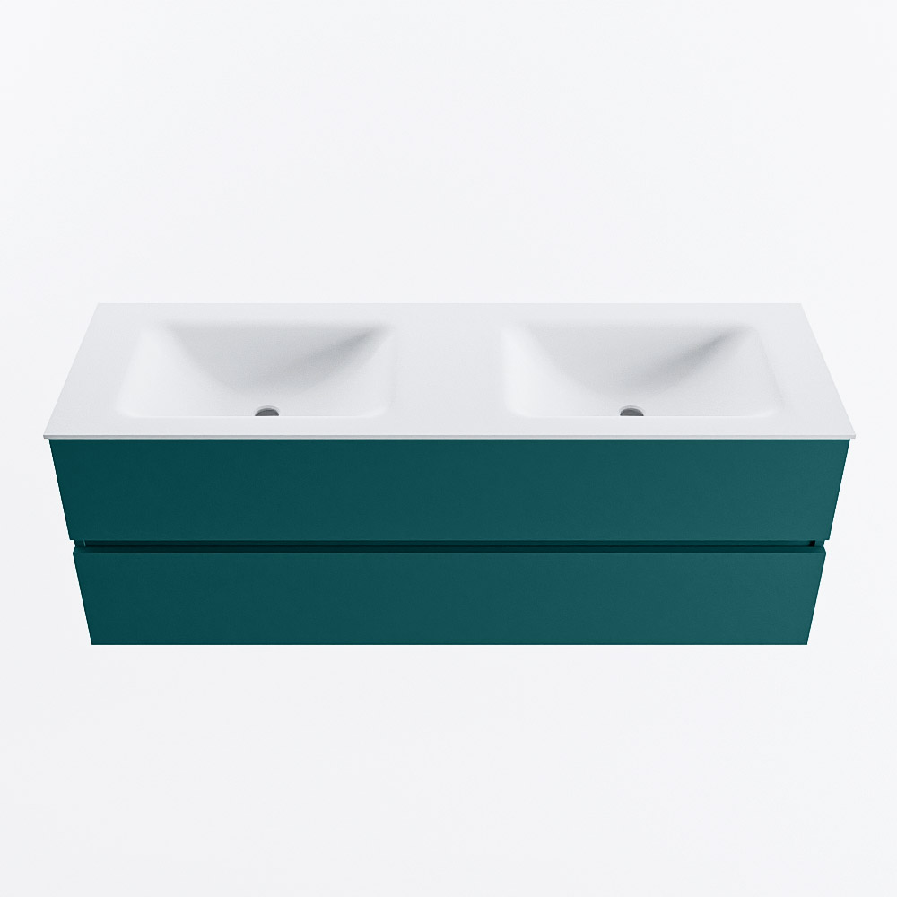 MONDIAZ VICA 140cm mueble de baño Smag 2 cajones. Lavabo CLOUD Doble 2 orificios, color Talc. 5 MONDIAZ VICA 140cm mueble de baño Smag 2 cajones. Lavabo CLOUD Doble 2 orificios, color Talc. - Imagen 5