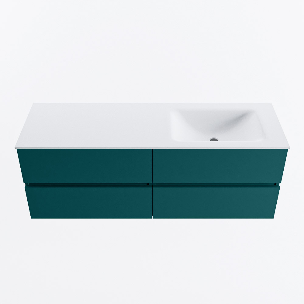 MONDIAZ VICA 140cm mueble de baño Smag 4 cajones. Lavabo CLOUD Derecho sin orificio, color Talc. 5 MONDIAZ VICA 140cm mueble de baño Smag 4 cajones. Lavabo CLOUD Derecho sin orificio, color Talc. - Imagen 5