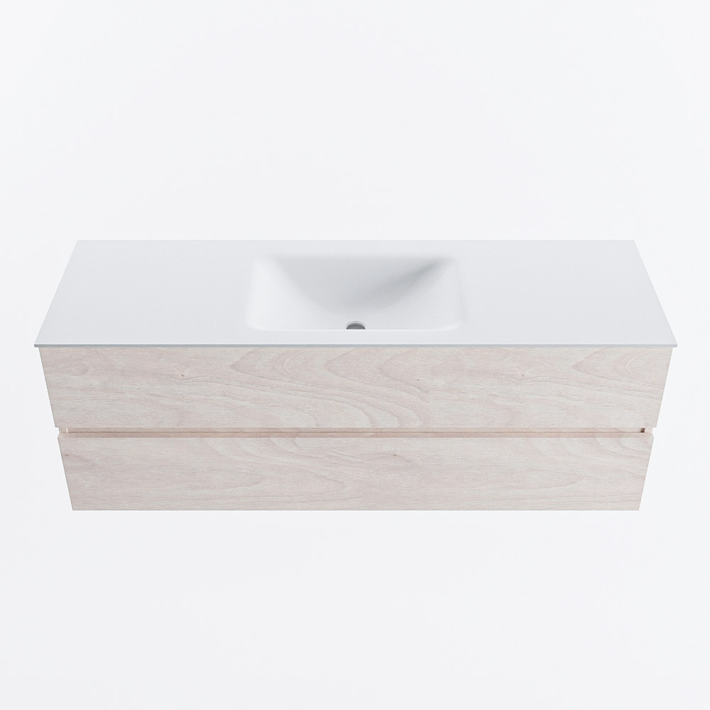 MONDIAZ VICA 140cm mueble de baño Underlayment 2 cajones. Lavabo CLOUD Centro 1 orificio, color Talc. 5 MONDIAZ VICA 140cm mueble de baño Underlayment 2 cajones. Lavabo CLOUD Centro 1 orificio, color Talc. - Imagen 5