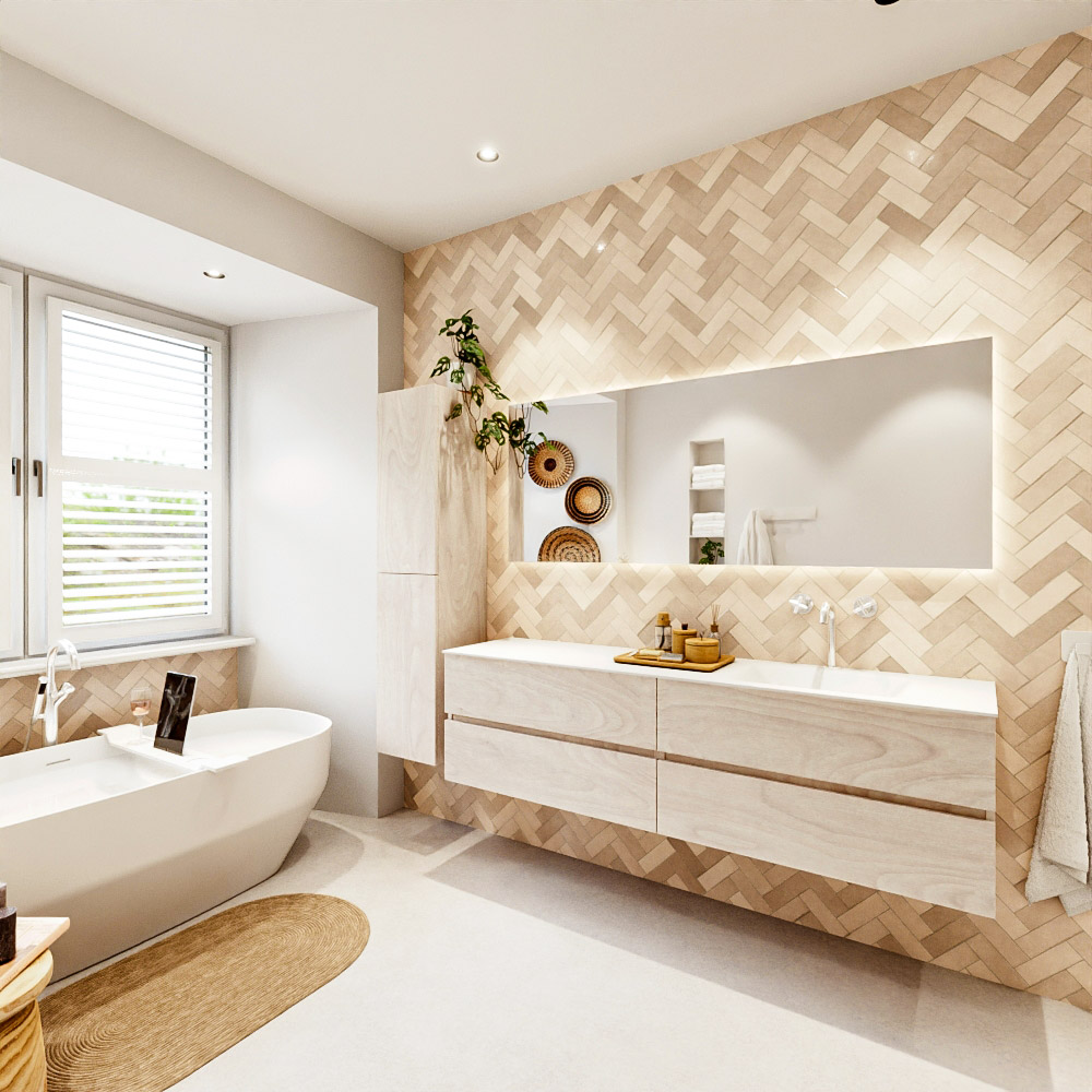 MONDIAZ VICA 180cm mueble de baño Underlayment 4 cajones. Lavabo CLOUD Derecho 1 orificio, color Talc. 4 MONDIAZ VICA 180cm mueble de baño Underlayment 4 cajones. Lavabo CLOUD Derecho 1 orificio, color Talc. - Imagen 4