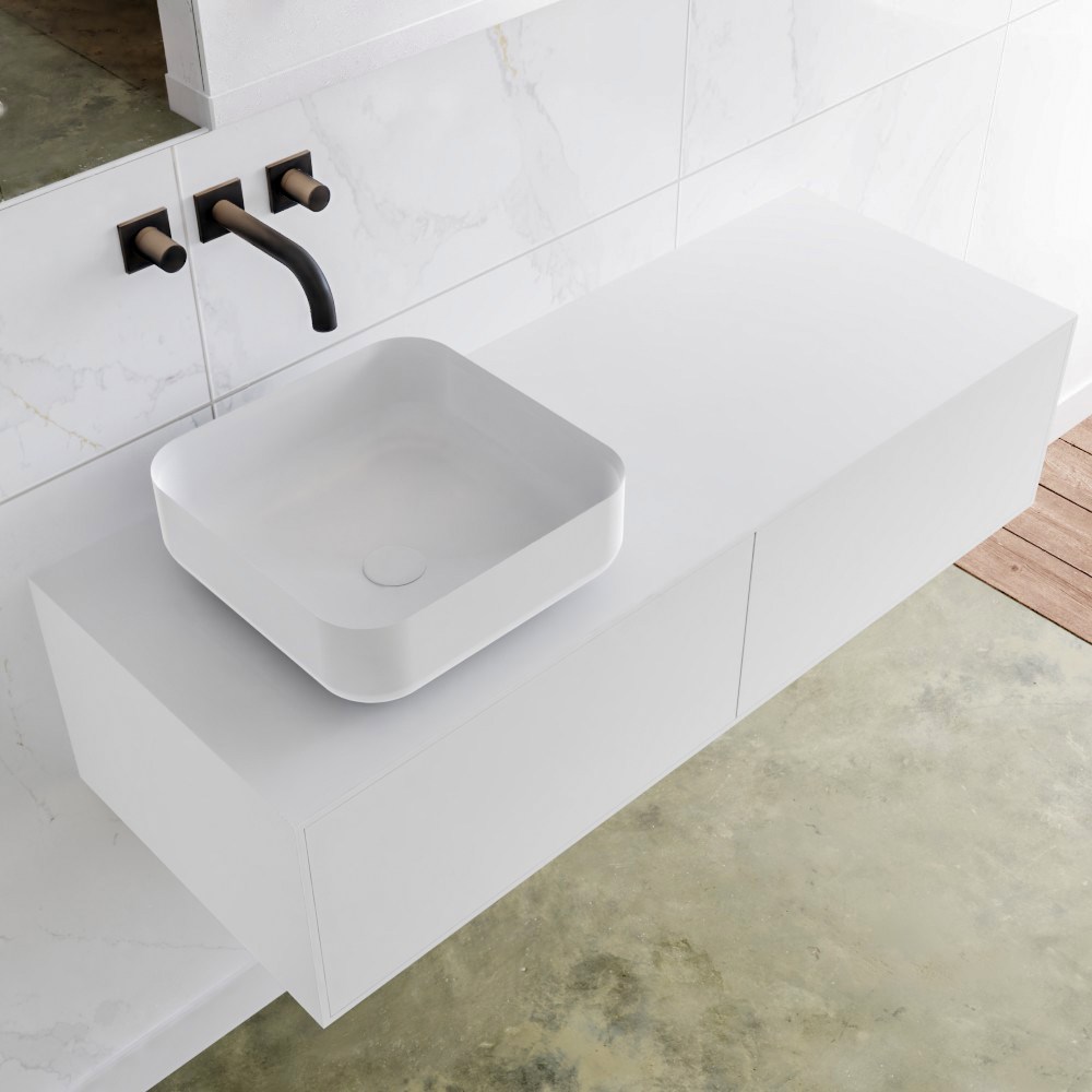MONDIAZ LAGOM 120cm mueble de baño solid surface Talc 2 cajones BINX Izquierda sin orificio 1 MONDIAZ LAGOM 120cm mueble de baño solid surface Talc 2 cajones BINX Izquierda sin orificio