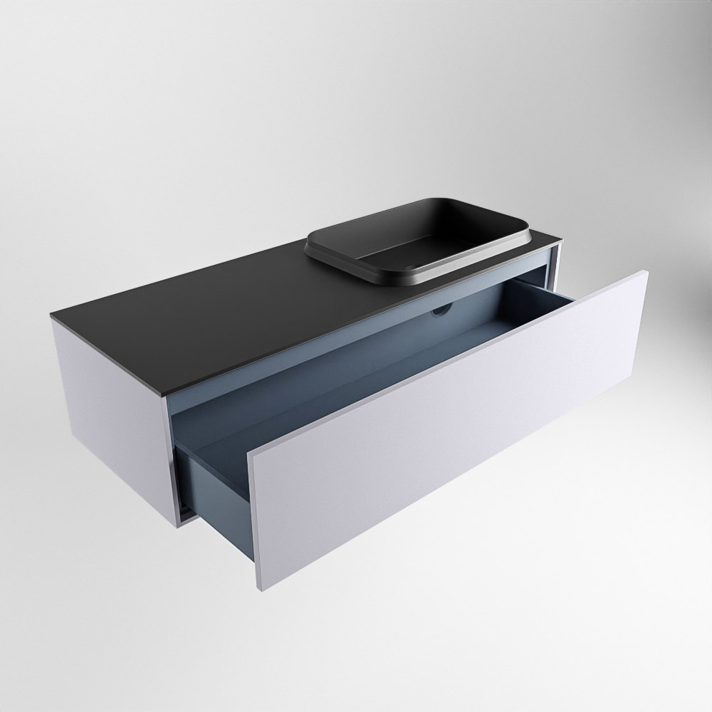 MONDIAZ ERIN 120cm mueble de baño color Cale 1 cajón. Lavabo RIDGE Derecho sin orificio color Urban. 6 MONDIAZ ERIN 120cm mueble de baño color Cale 1 cajón. Lavabo RIDGE Derecho sin orificio color Urban. - Imagen 6