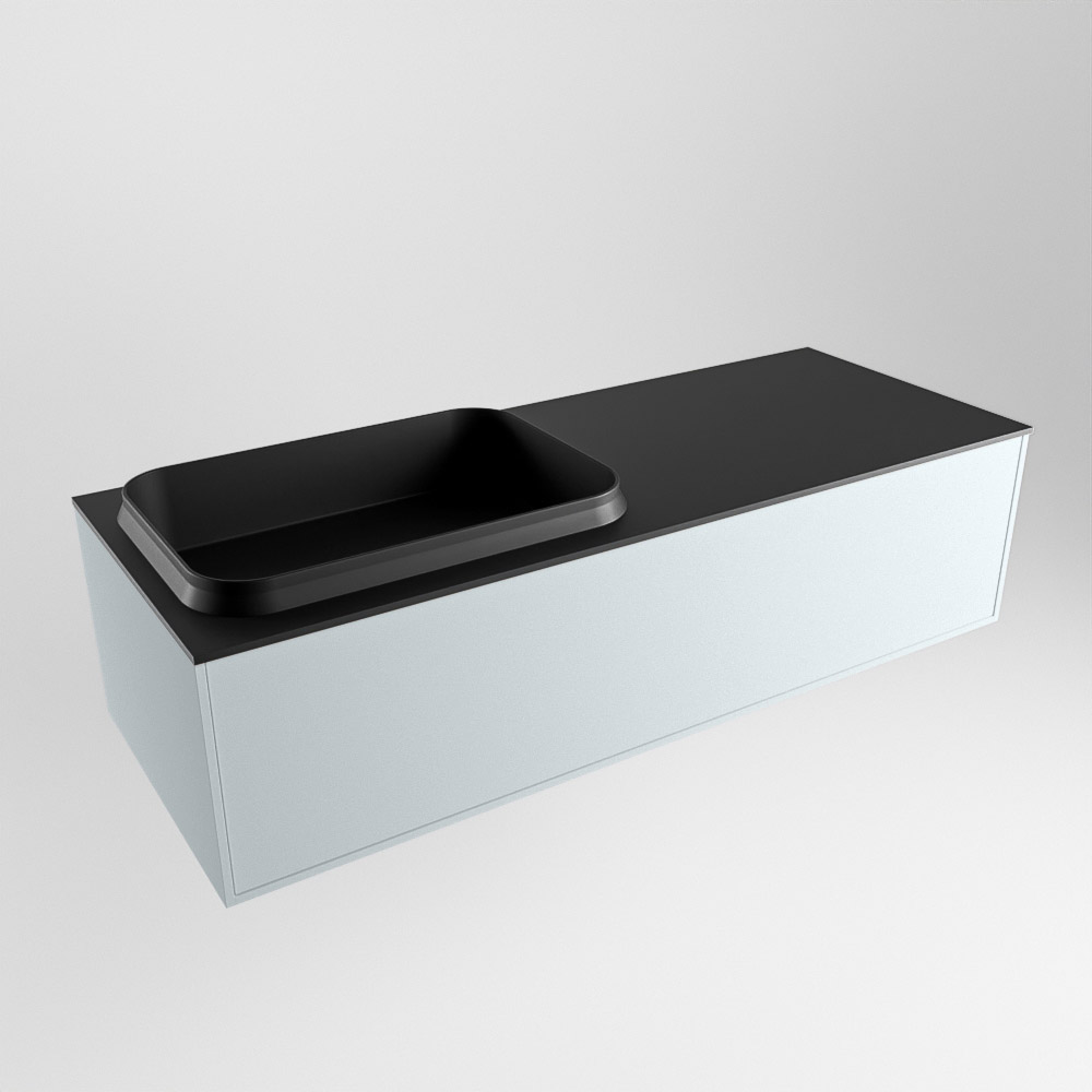 MONDIAZ ERIN 120cm mueble de baño color Clay 1 cajón. Lavabo RIDGE Izquierda sin orificio color Urban. 4 MONDIAZ ERIN 120cm mueble de baño color Clay 1 cajón. Lavabo RIDGE Izquierda sin orificio color Urban. - Imagen 4