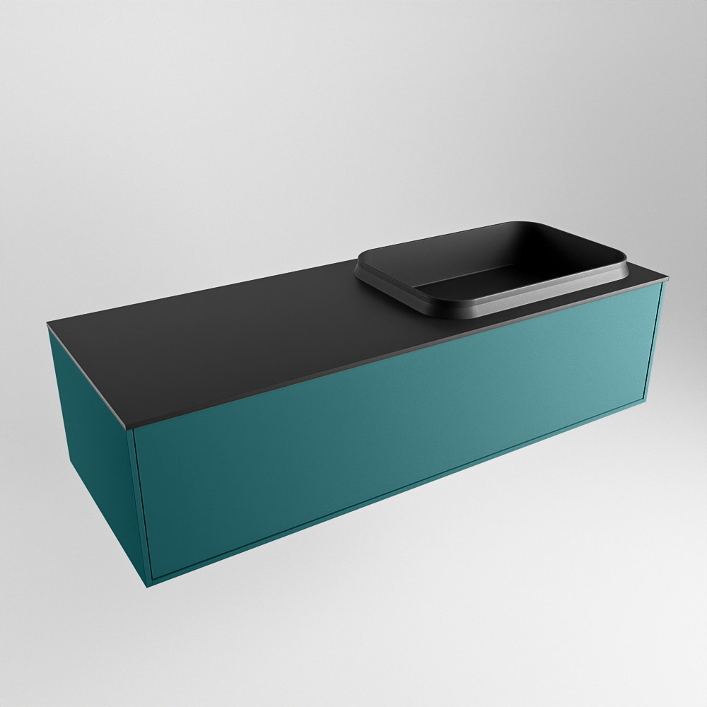MONDIAZ ERIN 120cm mueble de baño color Smag 1 cajón. Lavabo RIDGE Derecho sin orificio color Urban. 4 MONDIAZ ERIN 120cm mueble de baño color Smag 1 cajón. Lavabo RIDGE Derecho sin orificio color Urban. - Imagen 4