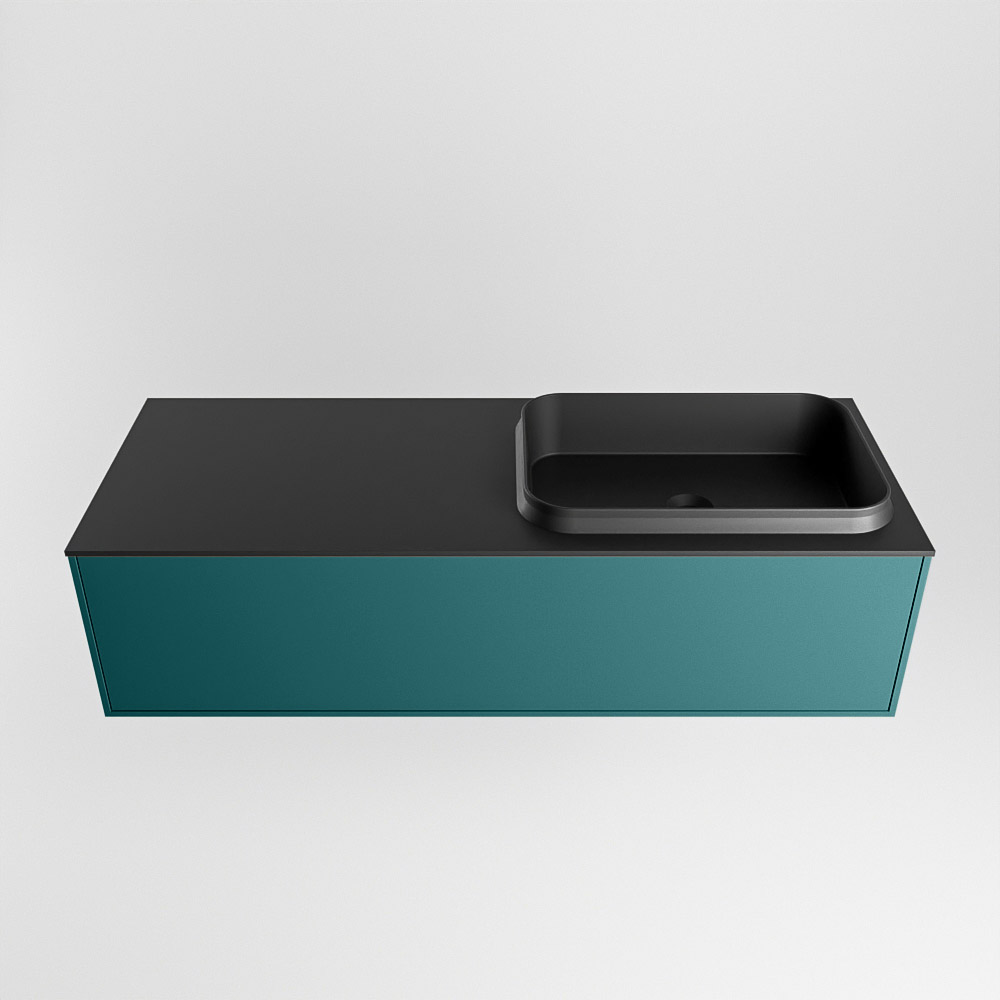 MONDIAZ ERIN 120cm mueble de baño color Smag 1 cajón. Lavabo RIDGE Derecho sin orificio color Urban. 5 MONDIAZ ERIN 120cm mueble de baño color Smag 1 cajón. Lavabo RIDGE Derecho sin orificio color Urban. - Imagen 5