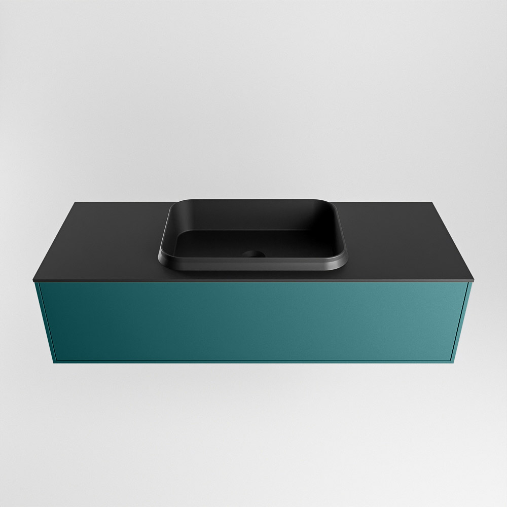 MONDIAZ ERIN 120cm mueble de baño color Smag 1 cajón. Lavabo RIDGE Centro 1 orificio color Urban. 5 MONDIAZ ERIN 120cm mueble de baño color Smag 1 cajón. Lavabo RIDGE Centro 1 orificio color Urban. - Imagen 5