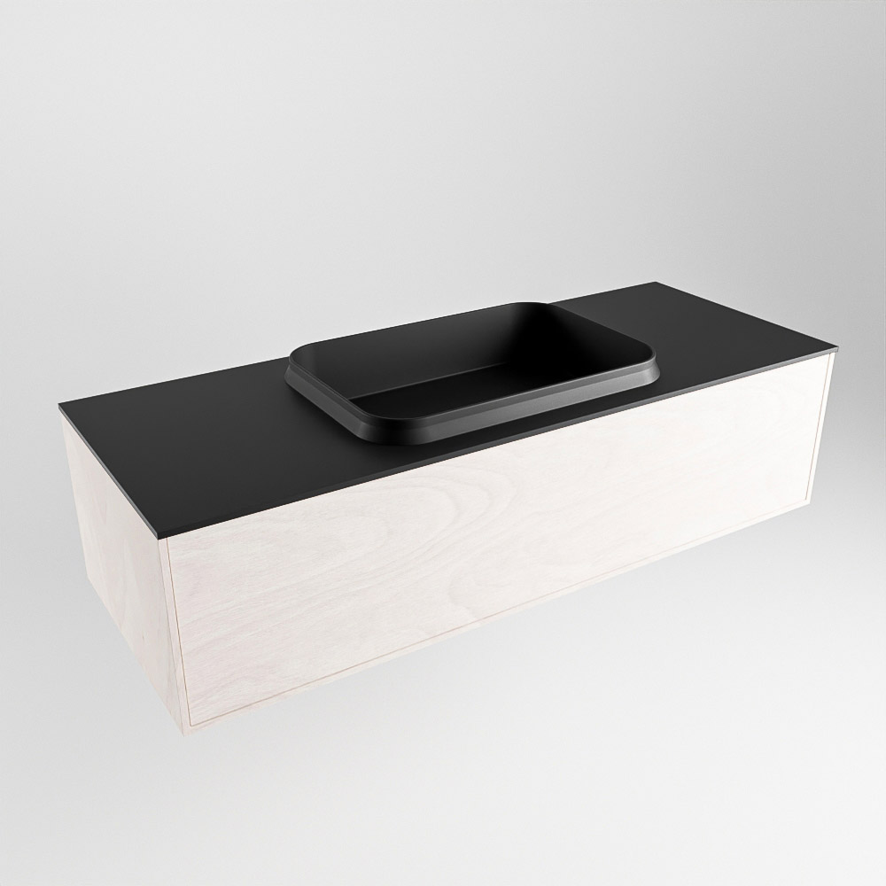 MONDIAZ ERIN 120cm mueble de baño color Underlayment 1 cajón. Lavabo RIDGE Centro 1 orificio color Urban. 4 MONDIAZ ERIN 120cm mueble de baño color Underlayment 1 cajón. Lavabo RIDGE Centro 1 orificio color Urban. - Imagen 4