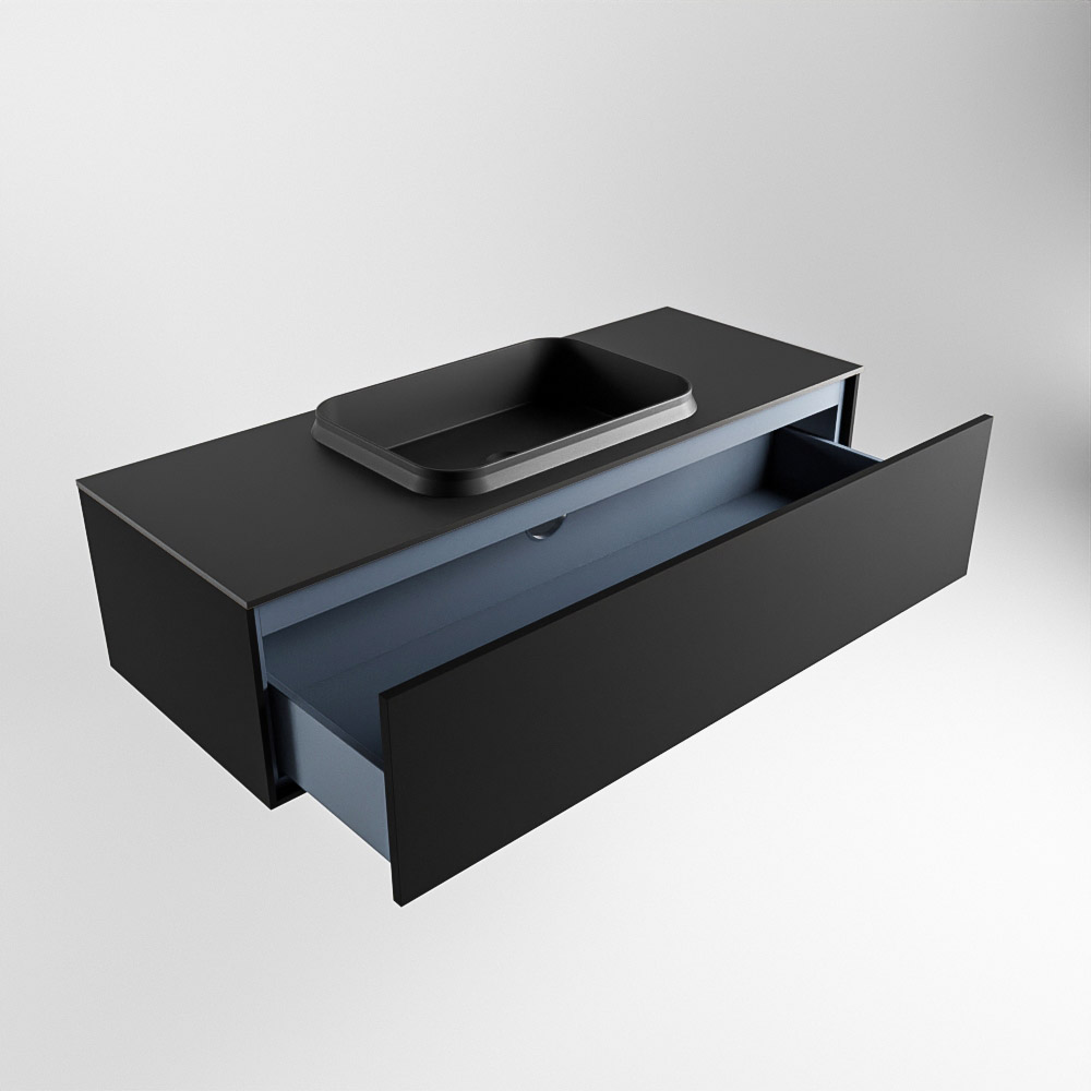MONDIAZ ERIN 120cm mueble de baño color Urban 1 cajón. Lavabo RIDGE Centro sin orificio color Urban. 6 MONDIAZ ERIN 120cm mueble de baño color Urban 1 cajón. Lavabo RIDGE Centro sin orificio color Urban. - Imagen 6