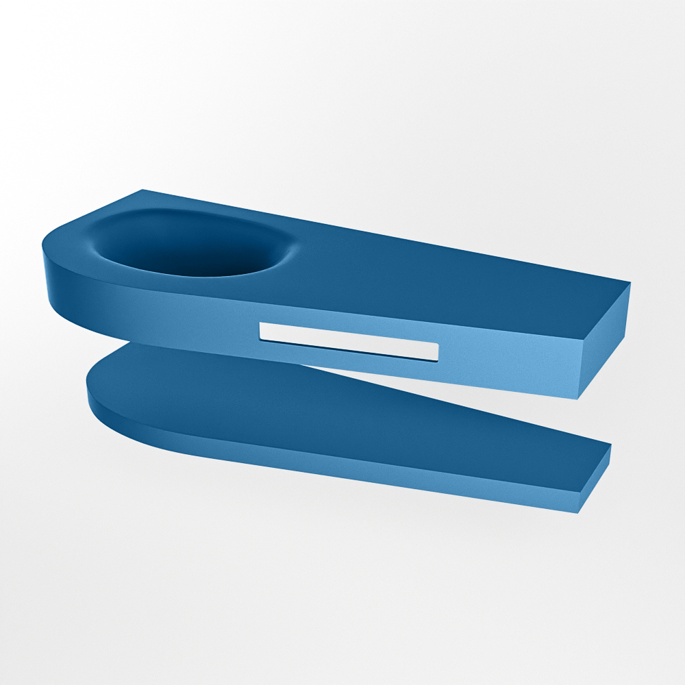 MONDIAZ RIVA 120cm lavabo con estante color Jeans. Lavabo DULCET Izquierda sin orificio, color Jeans. 6 MONDIAZ RIVA 120cm lavabo con estante color Jeans. Lavabo DULCET Izquierda sin orificio, color Jeans. - Imagen 6