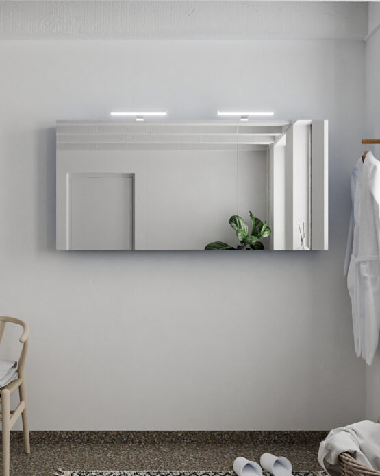 MONDIAZ CUBB Camerino 150x70x16cm color Jeans con 3 puertas.