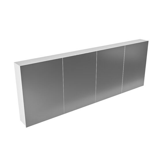 MONDIAZ CUBB Camerino 200x70x16cm color Talc con 4 puertas.