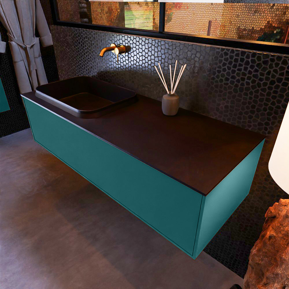 MONDIAZ ERIN 120cm mueble de baño color Smag 1 cajón. Lavabo RIDGE Izquierda sin orificio color Urban. 1 MONDIAZ ERIN 120cm mueble de baño color Smag 1 cajón. Lavabo RIDGE Izquierda sin orificio color Urban.