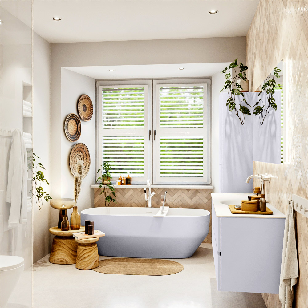 MONDIAZ VICA 150cm mueble de baño Cale 2 cajones. Lavabo MOON Centro 1 orificio, color Talc. 3 MONDIAZ VICA 150cm mueble de baño Cale 2 cajones. Lavabo MOON Centro 1 orificio, color Talc. - Imagen 3