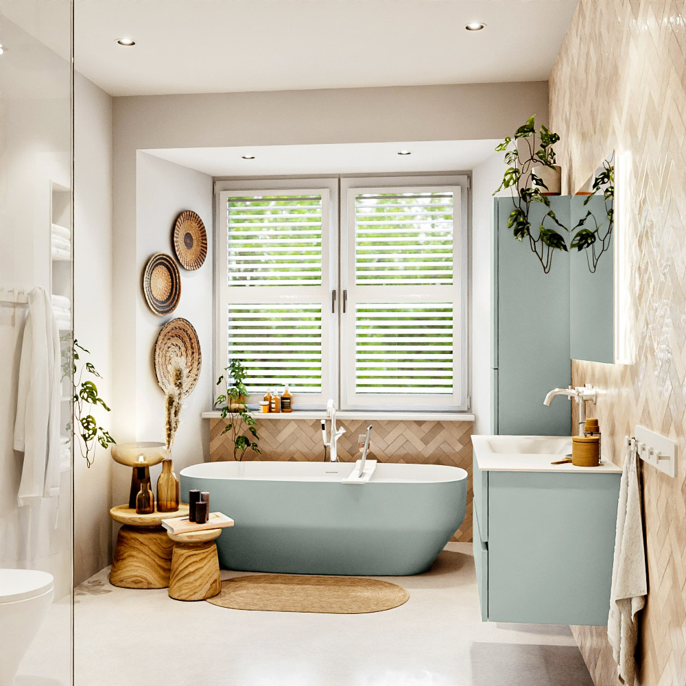 MONDIAZ VICA 100cm mueble de baño Greey 2 cajones. Lavabo CLOUD Izquierda 1 orificio, color Talc. 3 MONDIAZ VICA 100cm mueble de baño Greey 2 cajones. Lavabo CLOUD Izquierda 1 orificio, color Talc. - Imagen 3