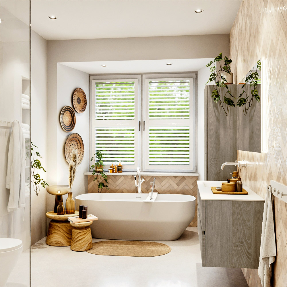 MONDIAZ VICA 130cm mueble de baño Light Brown Grey 2 cajones. Lavabo CLOUD Izquierda sin orificio, color Talc. 3 MONDIAZ VICA 130cm mueble de baño Light Brown Grey 2 cajones. Lavabo CLOUD Izquierda sin orificio, color Talc. - Imagen 3