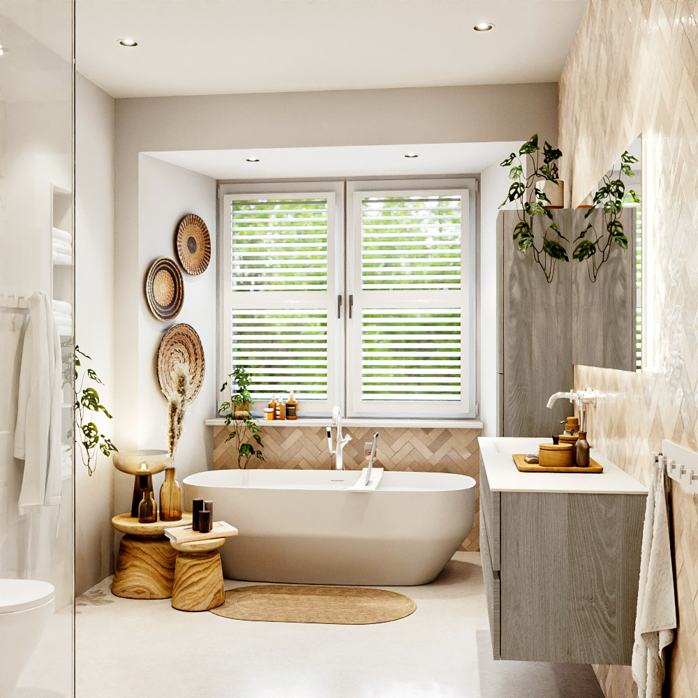 MONDIAZ VICA 150cm mueble de baño Light Brown Grey 2 cajones. Lavabo CLOUD Izquierda 1 orificio, color Talc. 3 MONDIAZ VICA 150cm mueble de baño Light Brown Grey 2 cajones. Lavabo CLOUD Izquierda 1 orificio, color Talc. - Imagen 3