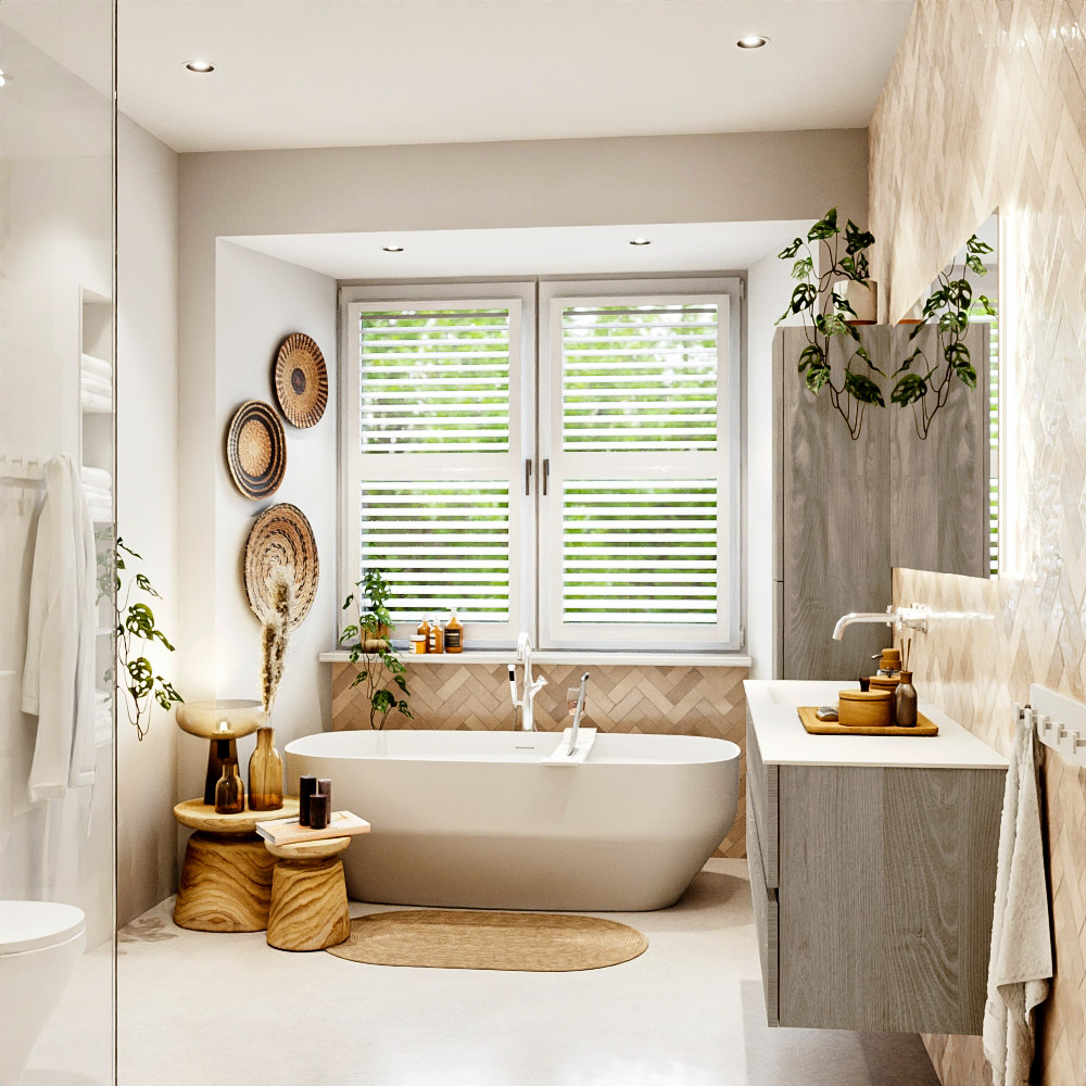 MONDIAZ VICA 150cm mueble de baño Light Brown Grey 2 cajones. Lavabo CLOUD Izquierda sin orificio, color Talc. 3 MONDIAZ VICA 150cm mueble de baño Light Brown Grey 2 cajones. Lavabo CLOUD Izquierda sin orificio, color Talc. - Imagen 3