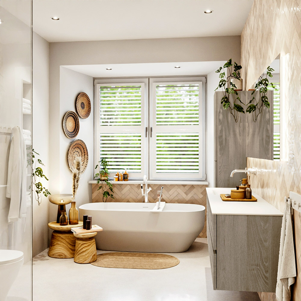MONDIAZ VICA 170cm mueble de baño Light Brown Grey 4 cajones. Lavabo CLOUD Izquierda sin orificio, color Talc. 3 MONDIAZ VICA 170cm mueble de baño Light Brown Grey 4 cajones. Lavabo CLOUD Izquierda sin orificio, color Talc. - Imagen 3