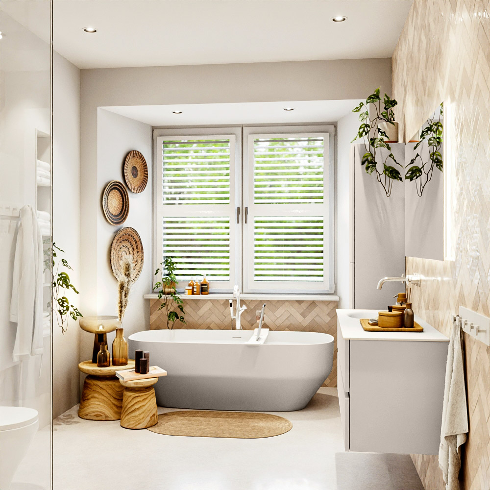 MONDIAZ VICA 120cm mueble de baño Linen 4 cajones. Lavabo MOON Izquierda sin orificio, color Talc. 3 MONDIAZ VICA 120cm mueble de baño Linen 4 cajones. Lavabo MOON Izquierda sin orificio, color Talc. - Imagen 3