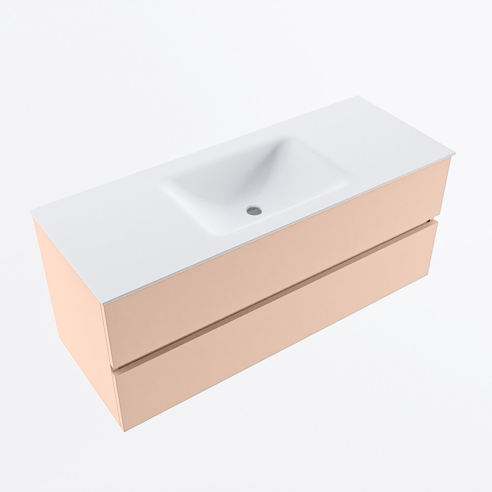 MONDIAZ VICA 120cm mueble de baño Rosee 2 cajones. Lavabo CLOUD Centro 1 orificio, color Talc. 6 MONDIAZ VICA 120cm mueble de baño Rosee 2 cajones. Lavabo CLOUD Centro 1 orificio, color Talc. - Imagen 6