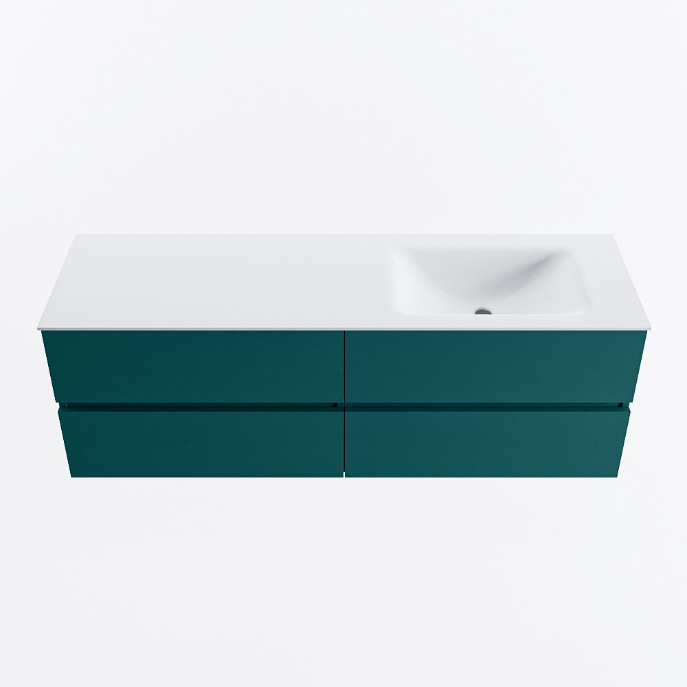 MONDIAZ VICA 150cm mueble de baño Smag 4 cajones. Lavabo CLOUD Derecho sin orificio, color Talc. 5 MONDIAZ VICA 150cm mueble de baño Smag 4 cajones. Lavabo CLOUD Derecho sin orificio, color Talc. - Imagen 5