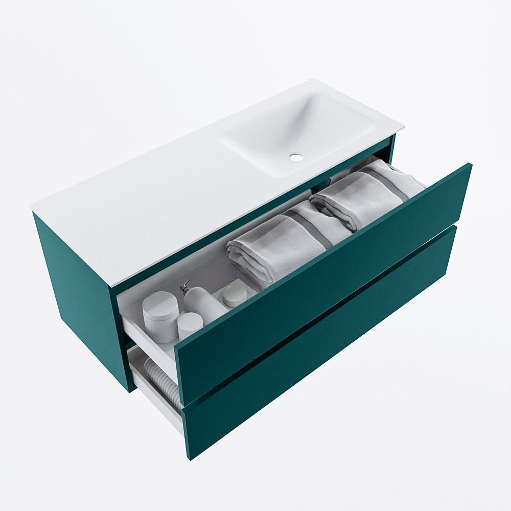 MONDIAZ VICA 120cm mueble de baño Smag 2 cajones. Lavabo CLOUD Derecho 1 orificio, color Talc. 7 MONDIAZ VICA 120cm mueble de baño Smag 2 cajones. Lavabo CLOUD Derecho 1 orificio, color Talc. - Imagen 7