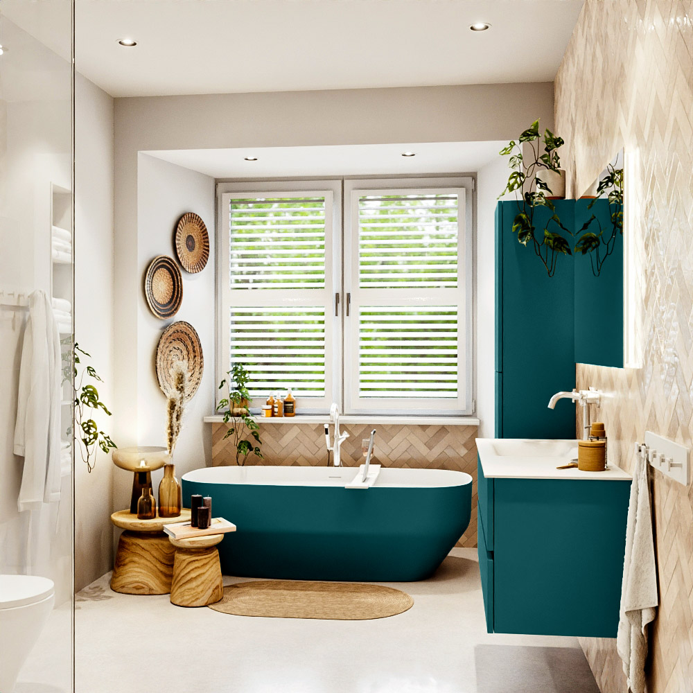 MONDIAZ VICA 110cm mueble de baño Smag 2 cajones. Lavabo CLOUD Izquierda 1 orificio, color Talc. 3 MONDIAZ VICA 110cm mueble de baño Smag 2 cajones. Lavabo CLOUD Izquierda 1 orificio, color Talc. - Imagen 3