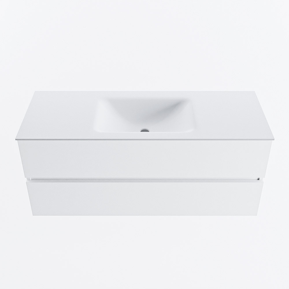 MONDIAZ VICA 120cm mueble de baño Talc 2 cajones. Lavabo CLOUD Centro 1 orificio, color Talc. 5 MONDIAZ VICA 120cm mueble de baño Talc 2 cajones. Lavabo CLOUD Centro 1 orificio, color Talc. - Imagen 5